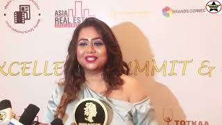 Producer Eram Faridi awarded by Dia Mirza Women’sAchieversAwards for Leadership ExcellenceAwards2022