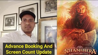 Shamshera Movie Advance Booking And Screen Count Update