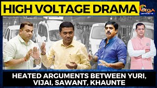 High Voltage Drama over taxi issue. Heated arguments between Yuri, Vijai, Sawant, Khaunte