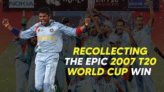 S Sreesanth Reveals The Whole Emotions of Going And Winning The T20 WC 2007