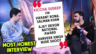 Kiccha Sudeep On Vikrant Rona, Salman Khan, Ajay Devgn National Award, Ranveer Singh | Exclusive