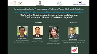 2nd India-Japan CEO Speak Series: Enhancing Collaboration b/w India & Japan in Healthcare & Pharma