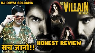 Ek Villain Returns Movie REVIEW | John Abraham, Disha Patani, Tara, Arjun Kapoor | RJ Divya Solgama