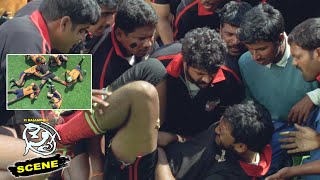 SS Rajamouli Sye Kannada Movie Scenes | Nithin Team Smart Play in Ground Against Pradeep Rawat