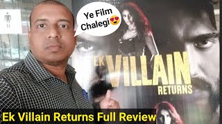 Ek Villain Returns Full Review By Bollywood Crazies Surya