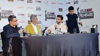 Ranveer Singh Interview By Jitesh Pillai - Filmfare Awards 2022 Press Conference
