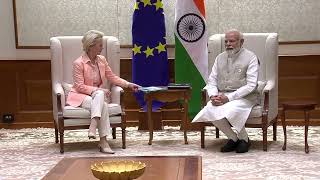 Opening Remarks at the Meeting between PM Modi & EU Commission President Ursula von der Leyen