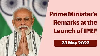 PM’s Remarks at the Launch of IPEF (May 23, 2022)