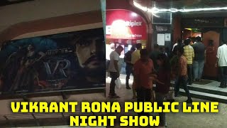 Vikrant Rona Public Line Night Show At Gaiety Galaxy Theatre In Mumbai