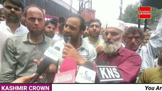 GN staged protest in Budgam ; Demands Regularisation.# Gm Bhat Reports