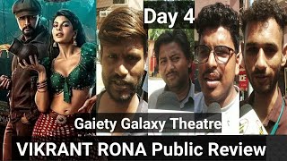 Vikrant Rona Public Review Day 4 Hindi Version At Gaiety Galaxy Theatre In Mumbai