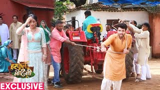 Harphoul Mohini On Location | Mohini Ko Maare Patthar, Harphoul Ko Tractor Se Bandha