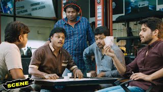 Singam Pettai Tamil Movie Scenes | Naga Chaitanya Betting with Sapthagiri