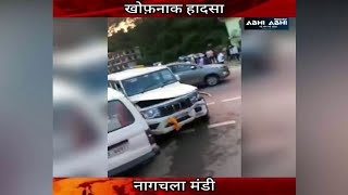 Accident /Mandi /Chandigarh-Manali NH.
