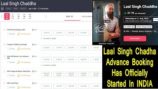 Laal Singh Chaddha Movie Advance Booking Opens In India