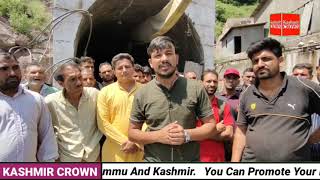 Udhampur-srinagar-Baramula Railway Line workers of VCCL company workers, labourers, land loser