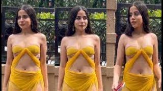 Urfi Javed Video: ऐसी येलो ड्रेस पहनकर निकलीं उर्फी जावेद,फैन्स बोले- 'अब तो हद ही हो गई'