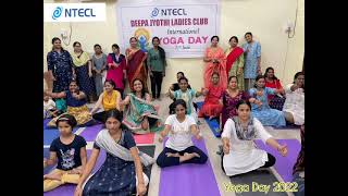 NTECL International Day of Yoga activities - 2022