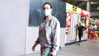 Malaika Arora Spotted At Mumbai Airport