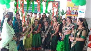 Raipur__टिकरापारा महिला मंडल देवांगन समाज ने सावन महोत्सव हर्षोल्लास के सांथ मनाया |