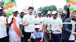 Tiranga Campaign in every House MLA Dattatreya Patil Revura inaugurates Cycle Marathon