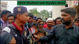 Public Reaction On 10th Muharram At Charminar | By Abdullah Abrar |@Sach News