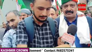 Special Interview With BJP UT Vice President sofi yousuf during tiranga rally at Khanabal Anantnag