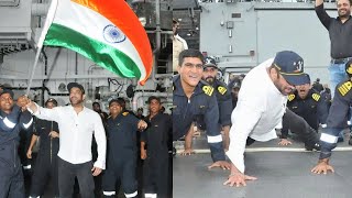 Salman Khan Spends Time With INDIAN NAVY At Visakhapatnam