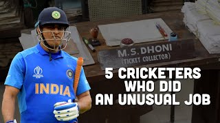 5 Cricketers Who Did Unusual Jobs Before Becoming Famous