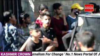 14th Moharram Procession at Sanzipora Chadoora Budgam#Video by Younis Zargar