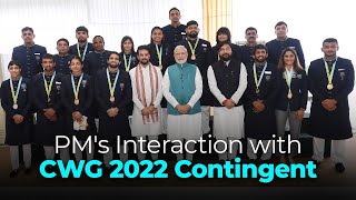 PM's Interaction with CWG 2022 Contingent | PMO