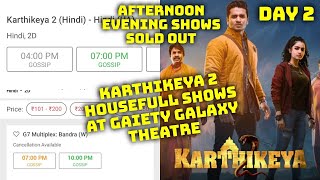 Karthikeya 2 Movie Afternoon And Evening Shows In Hindi Version On Day 2 Is Full Sold Out