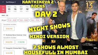 Karthikeya 2 Movie 7 Night Shows In Hindi Version Is Almost SoldOut Tonight, Nikhil Siddharth Rocks