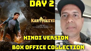 Karthikeya 2 Movie Box Office Collection Day 2 Hindi Version
