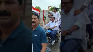 राठ में हीरो अंकित मोटर द्वारा निकाली गई तिरंगा बाइक रैली