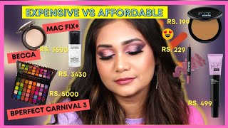 Affordable vs Expensive Makeup / Affordable dupes for High-end Makeup in India / Nidhi Katiyar