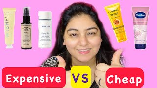 #SastaJugad Expensive VS Cheap Beauty Skin Care Products | Amazon Haul Rs- 20000/- | JSuper Kaur