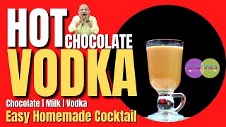 How to make Hot Chocolate Cocktail | Homemade cocktail Recipe in Hindi | Winter Cocktails | Dada