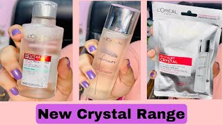 Here's 3 Steps To Crystal Clear Skin With Just 3 Products! | With The Loreal Paris Crystal Range!