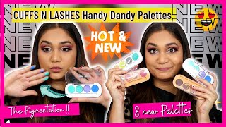 New CUFFS n LASHES Handy Dandy Palettes |Best Eyeshadows in India - Made in India | Nidhi Katiyar
