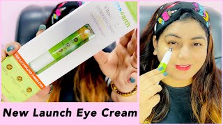 New Launch | Mamaearth Eye Cream Review | JSuper Kaur