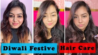 Diwali Festive Hare Care | Quick & Easy Hair Care Routine  | JSuper Kaur