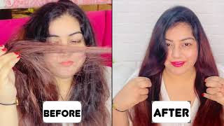 Hair smoothening treatment at home in just 5minutes |  L'Oreal Paris Ex Oil Steam Mask | JSuper Kaur