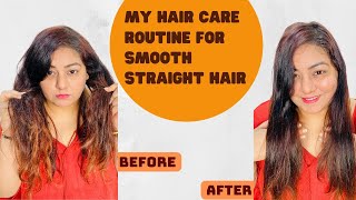 My Hair Care Routine for Straight & Smooth Hair | Matrix Opticare Range | JSuper Kaur