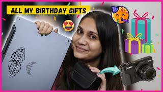 ALL My BIRTHDAY Gifts! New Camera, Laptop & MORE / Nidhi Katiyar
