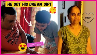 He got his dream gift...meet my parents / #vlog Nidhi Katiyar