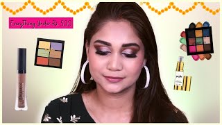 Affordable Glam Makeup - Wedding Guest/Festive step-by-step Makeup Tutorial / Nidhi Katiyar