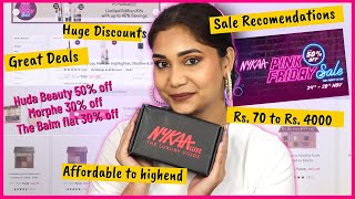 Nykaa Pink Friday Sale Recommendations - Starting Rs.65 | Build your Makeup Kit On Sale Upto 70% off