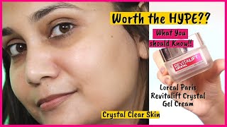 *NEW* L'Oréal Paris Revitalift Crystal Gel Cream for Crystal Clear Skin | Honest Review | Worth it?