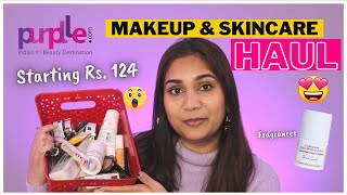 *Starting Rs. 124* Purplle Makeup & Skincare Haul | Upto 50% off | Ny Bae, Good Vibes and More